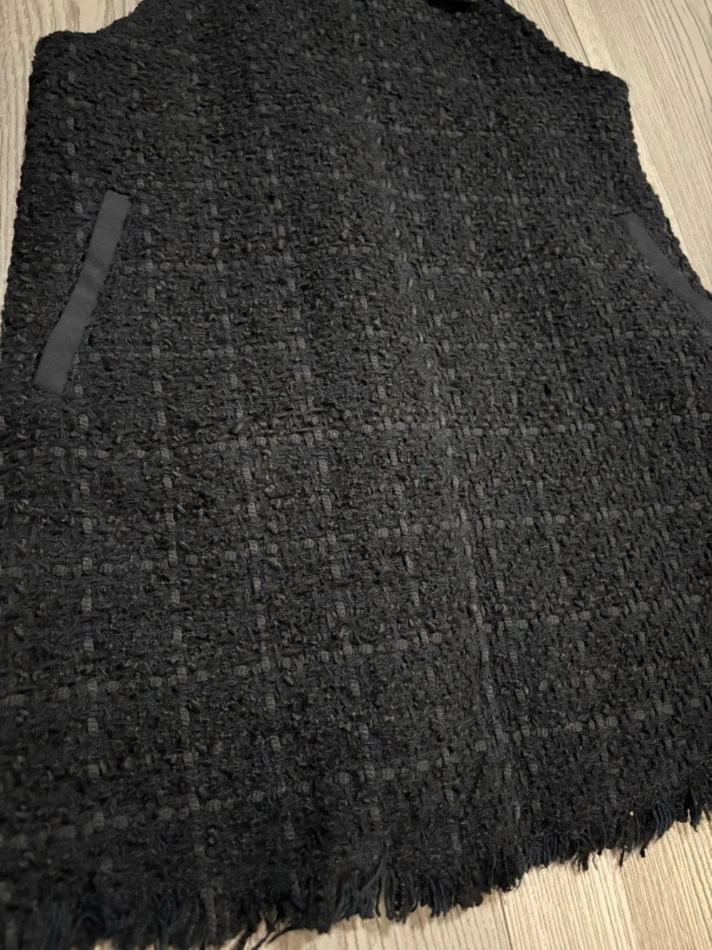 Zara Girls Textured Pinafore Dress Size 8